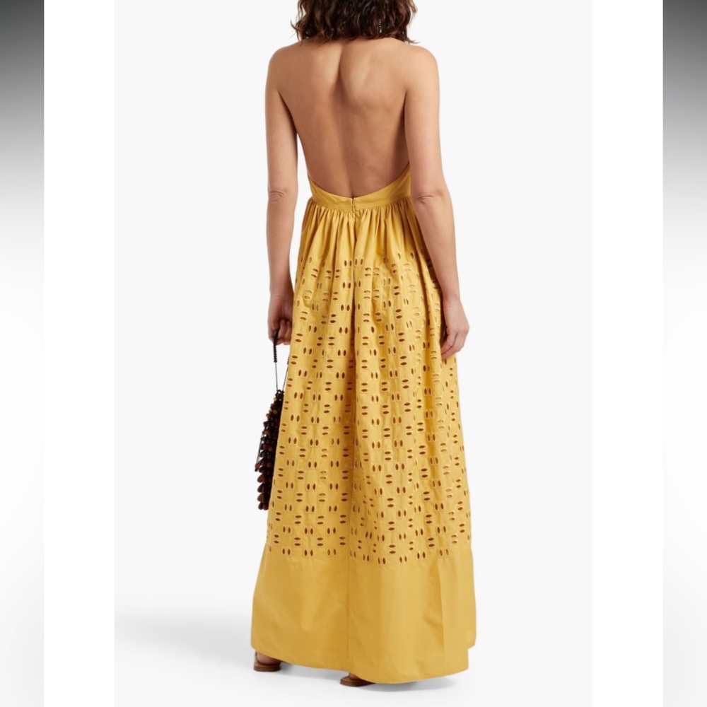 Last time ✨ Blair Cotton Eyelet
Maxi Halter Dress - Picture 6 of 9